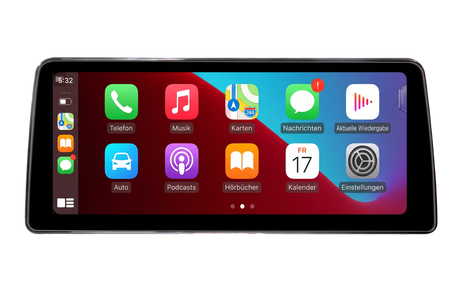 Apple CarPlay und Android Auto HD Touch Display zur Nachrüstung