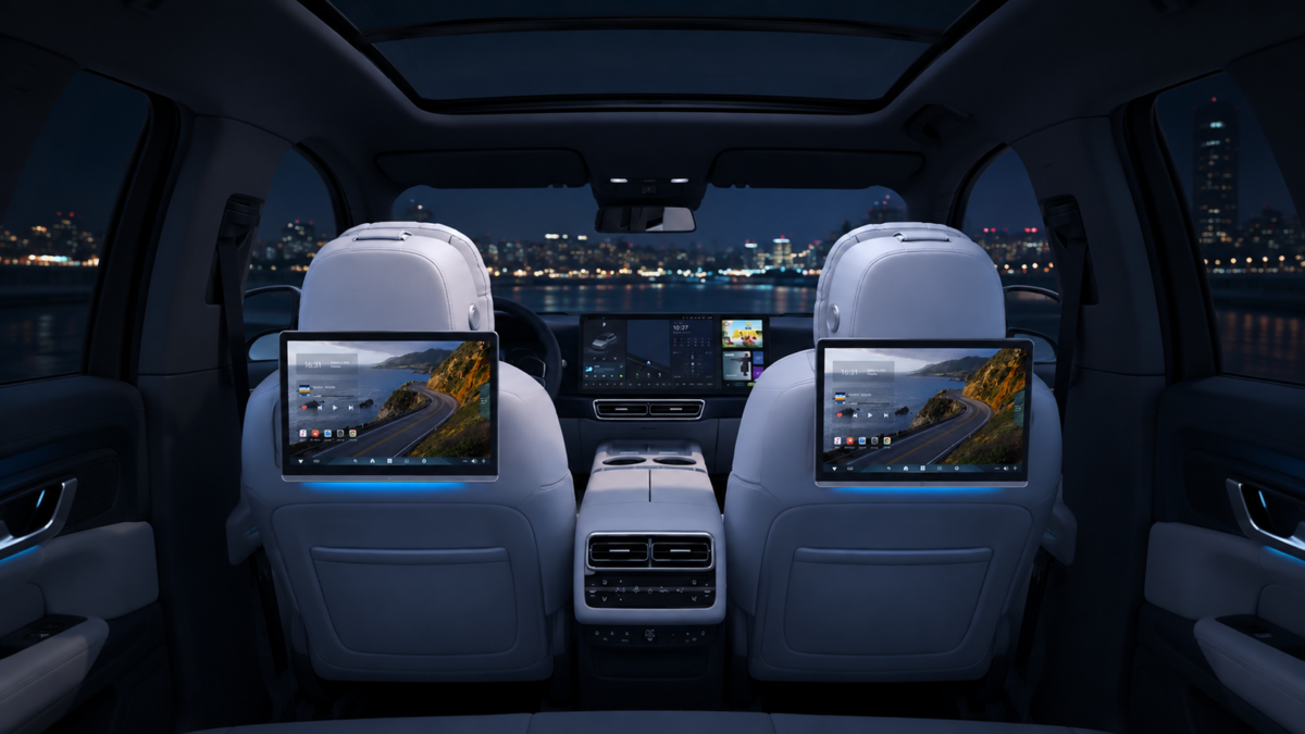 Kopfstützen-Monitor „HEX-RSE V2“ (Android) für BMW 1er F20 F21 – Ansicht 3