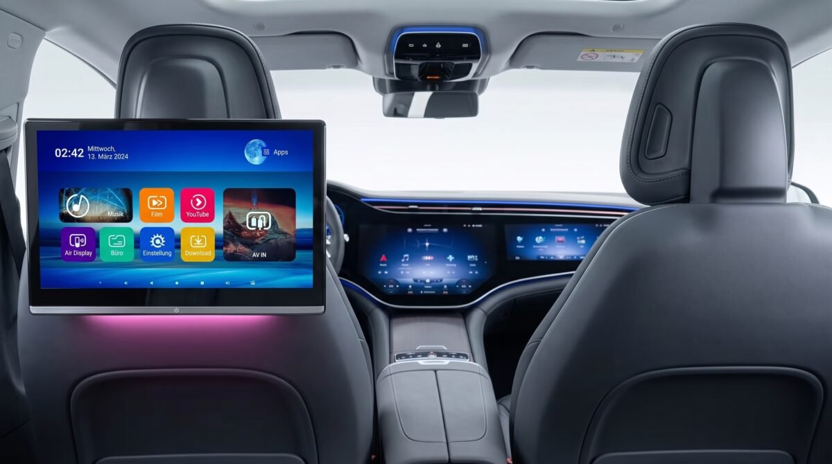 Kopfstützen-Monitor „HEX-RSE V2“ (Android) für BMW 1er F20 F21 – Ansicht 4