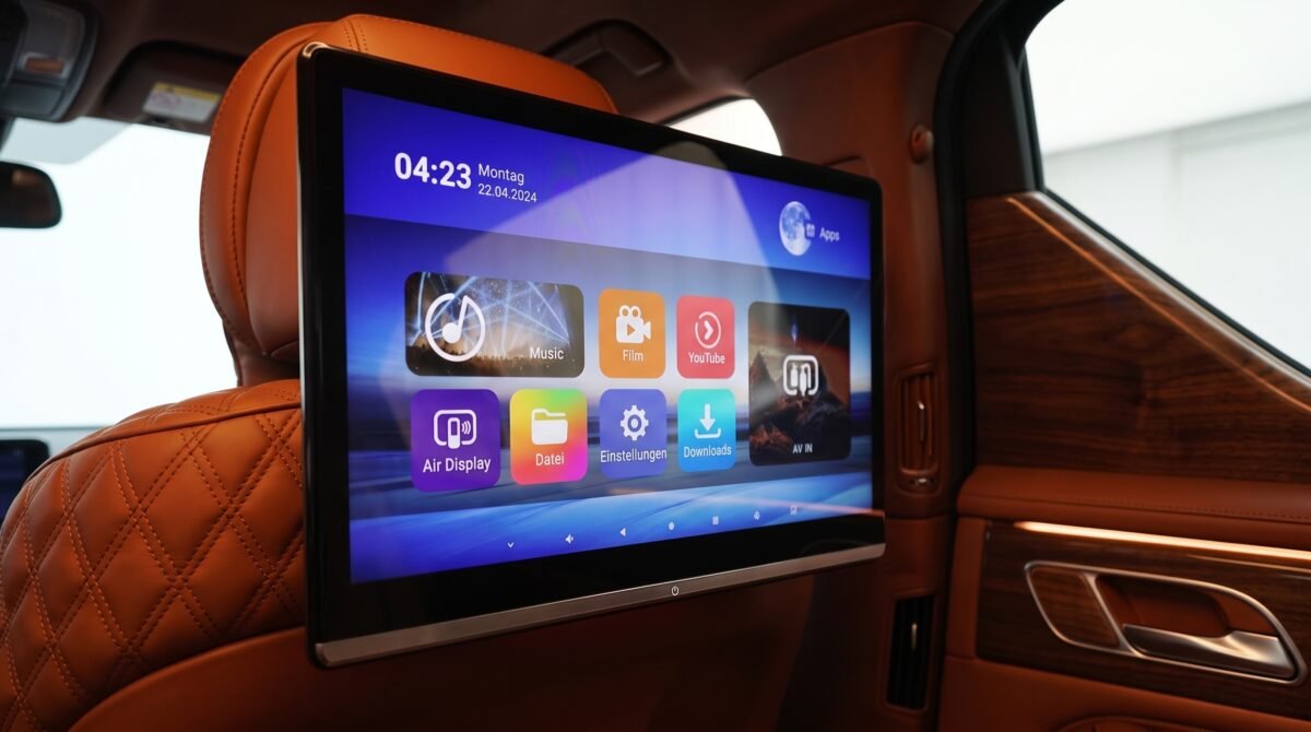 Kopfstützen-Monitor „HEX-RSE V2“ (Android) für BMW 1er F20 F21 – Ansicht 8