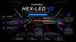 HEX-LED V2 Ambientebeleuchtung-Set