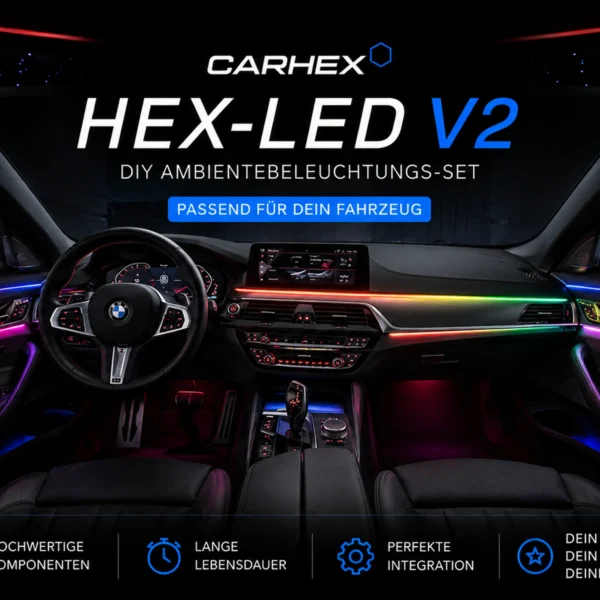 HEX-LED V2 Ambientebeleuchtung-Set