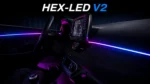 HEX-LED V2 Ambientebeleuchtung-Set für – Ansicht 2
