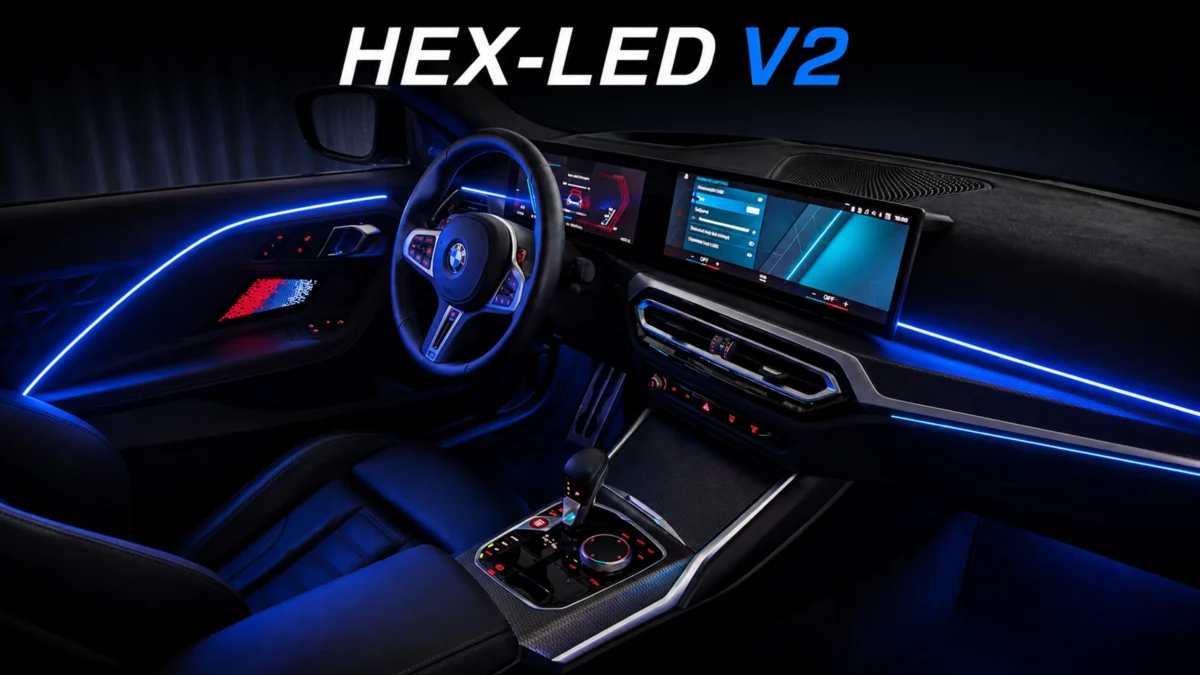 HEX-LED V2 Ambientebeleuchtung-Set – Ansicht 3