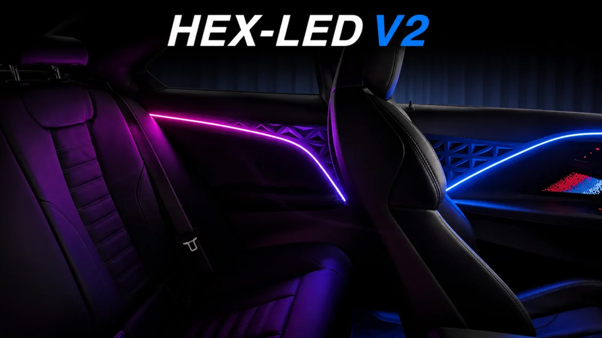 HEX-LED V2 Ambientebeleuchtung-Set – Ansicht 4