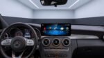 Android-Navigation (+ Apple-CarPlay) Touch für Mercedes C-Klasse W205 (inkl. Einbau) – Ansicht 2