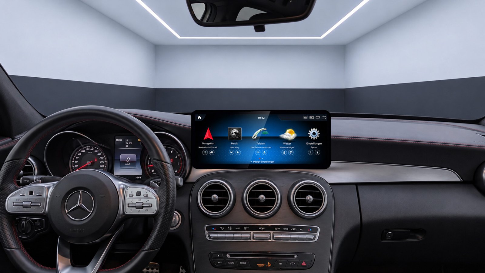 Mercedes Android-Navi Nachrüstung mit Full-HD Touch-Display