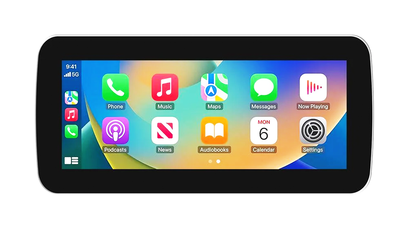 Linux HD Touch-Display mit Apple CarPlay und Android Auto zur Nachrüstung in Mercedes-Benz
