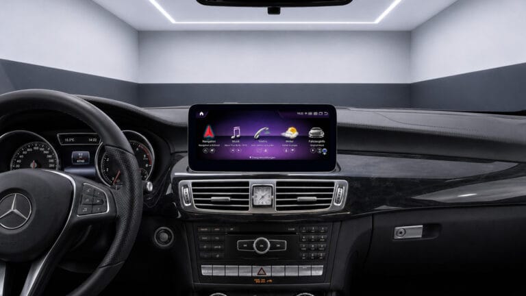 Android-Navigation (+ Apple-CarPlay) Touch für Mercedes CLS C218 X218 (inkl. Einbau)