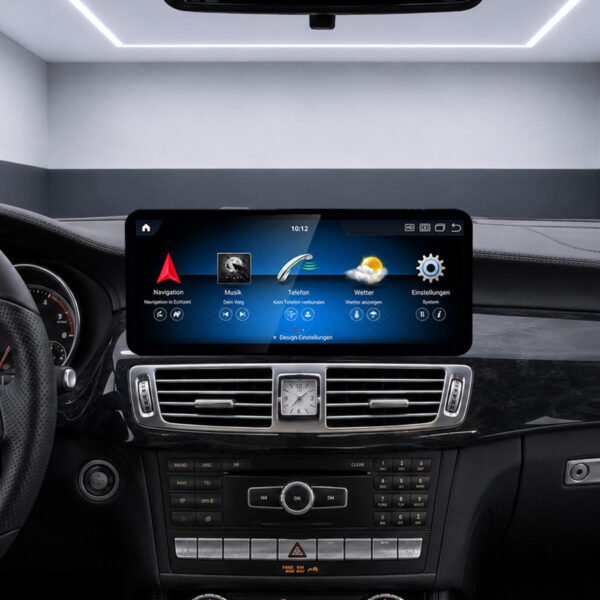Android-Navigation (+ Apple-CarPlay) Touch für Mercedes CLS C218 X218 (inkl. Einbau) – Ansicht 2