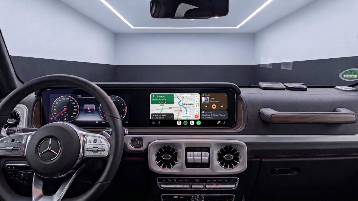Apple-CarPlay & Android-Auto für Mercedes G-Klasse W464 (Nachrüstung) – Ansicht 2