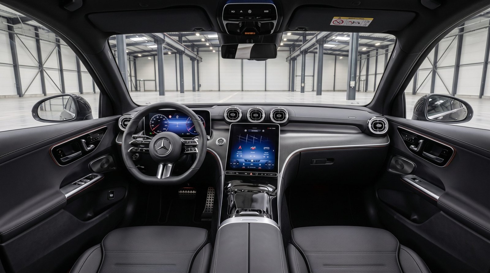 Mercedes GLC X254 vor der CarHex Nachrüstung