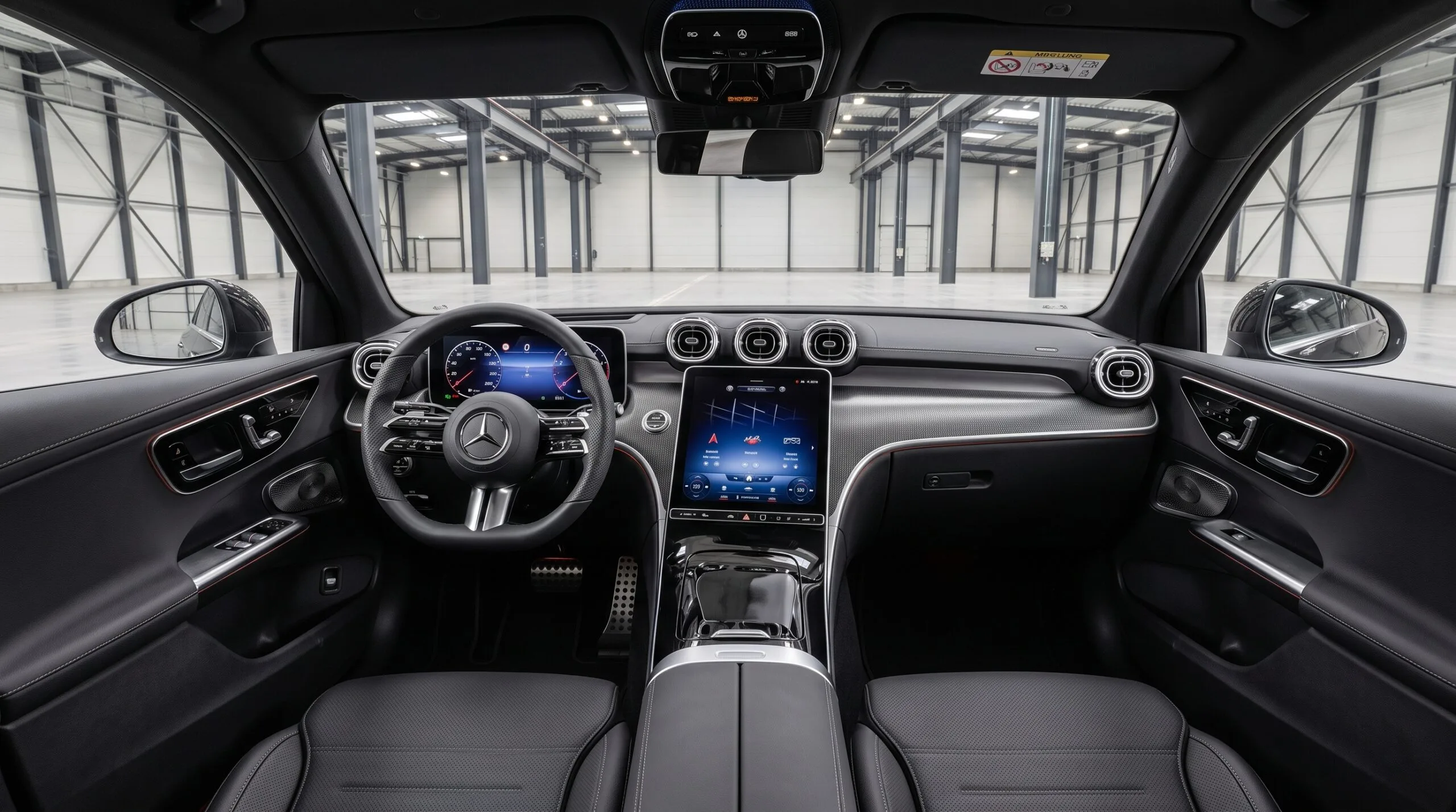 Mercedes GLC X254 vor der CarHex Nachrüstung