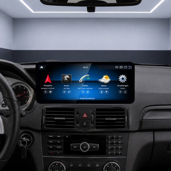 Android-Navigation (+ Apple-CarPlay) Touch für Mercedes GLK X204 (inkl. Einbau) – Ansicht 2