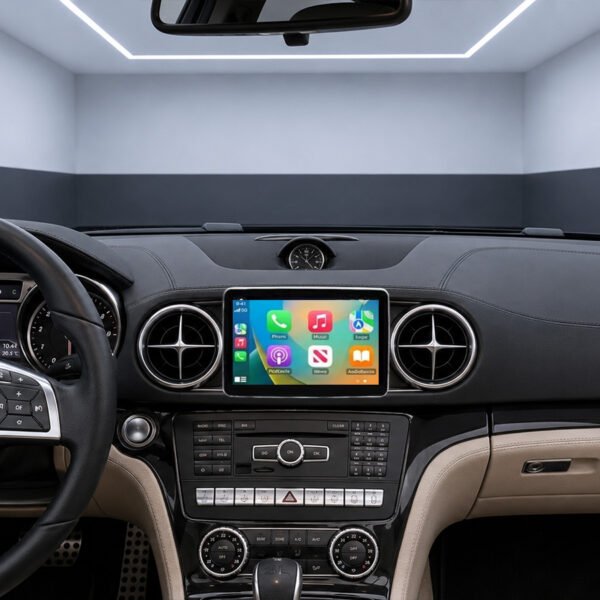Android-Navigation (+ Apple-CarPlay) Touch für Mercedes SL R231 (inkl. Einbau) – Ansicht 2
