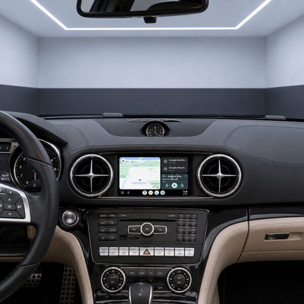 Apple-CarPlay & Android-Auto für Mercedes SLK R172 (Nachrüstung) – Ansicht 2
