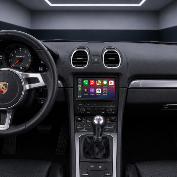 Apple-CarPlay & Android-Auto für Porsche Boxster 981 (Nachrüstung)