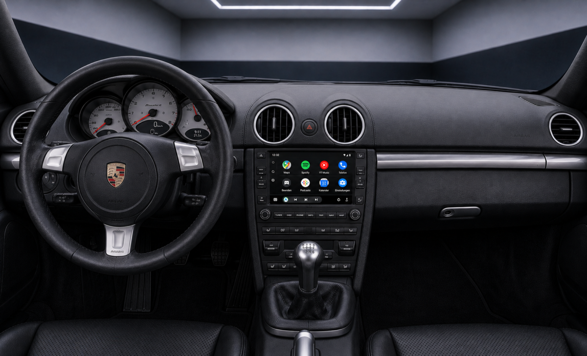Apple-CarPlay & Android-Auto für Porsche Cayman 981C (Nachrüstung) – Ansicht 2