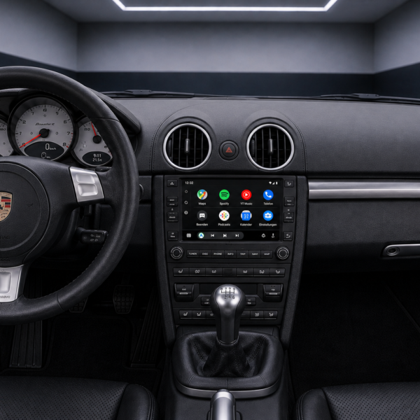 Apple-CarPlay & Android-Auto für Porsche Cayman 981C (Nachrüstung) – Ansicht 2