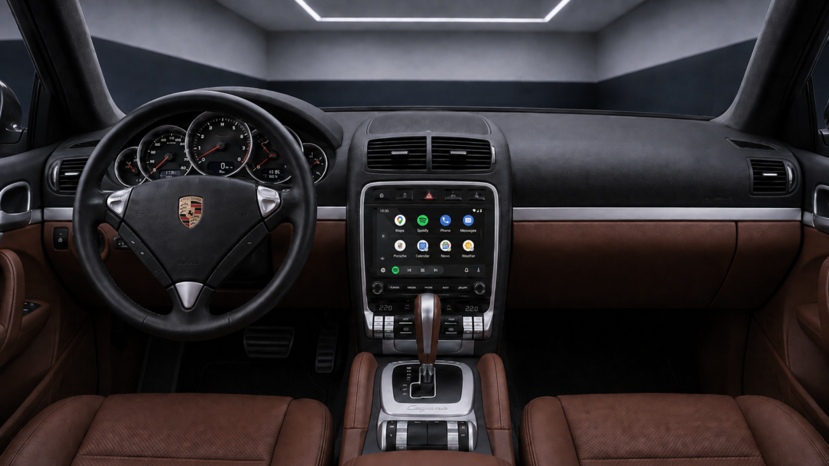 Apple-CarPlay & Android-Auto für Porsche Cayenne 9PA (Nachrüstung) – Bild 2