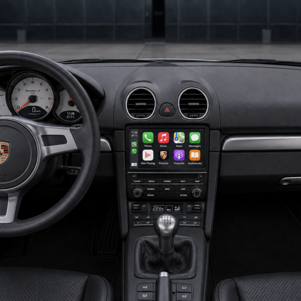 Apple-CarPlay & Android-Auto für Porsche Cayman 981C (Nachrüstung)