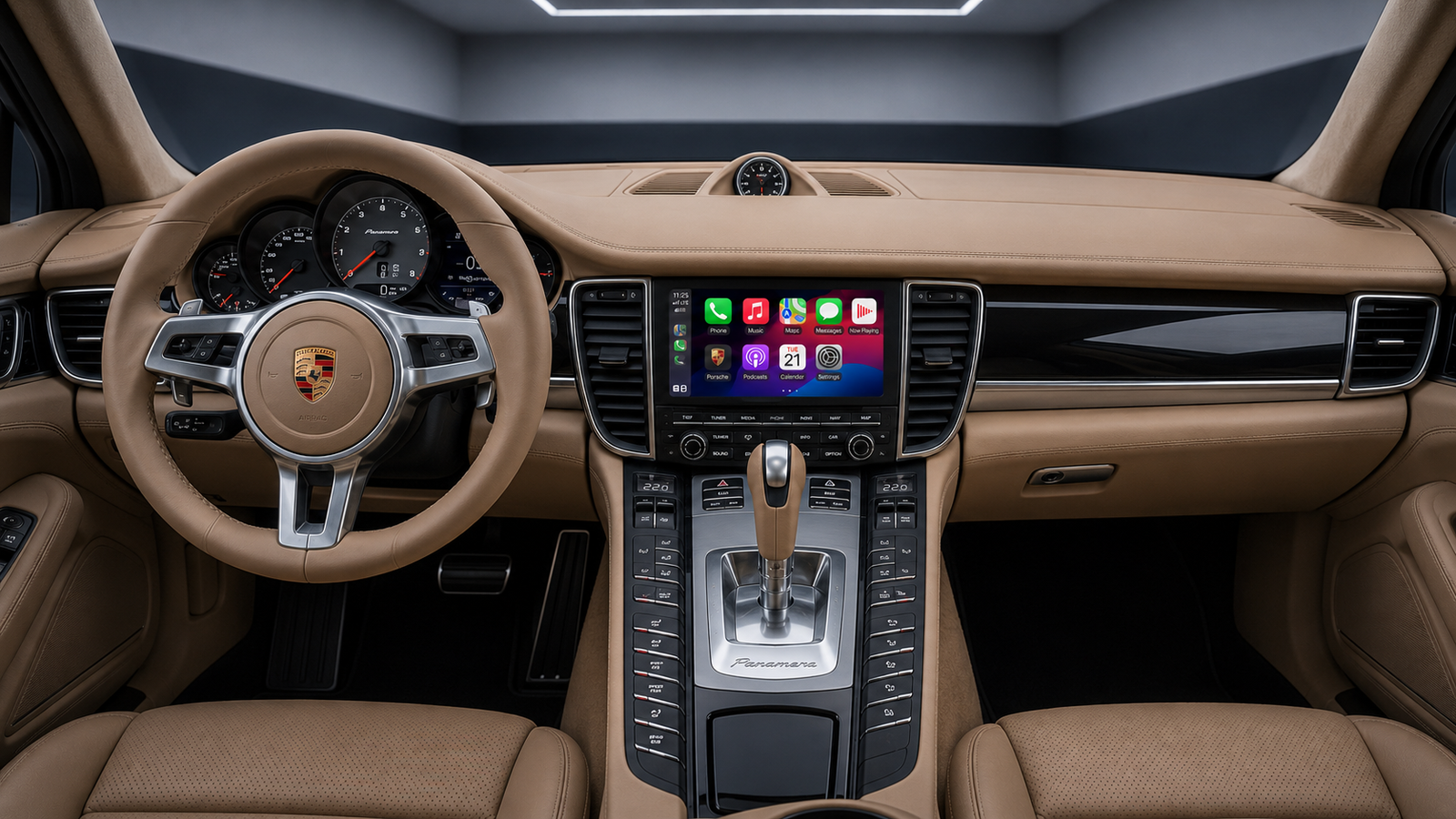Apple-CarPlay & Android-Auto für Porsche Panamera 970 (Nachrüstung)