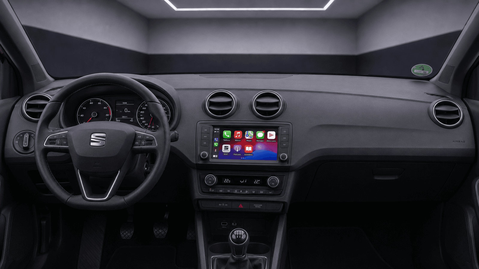 Apple-CarPlay & Android-Auto für Seat Ibiza (6P) (Nachrüstung)
