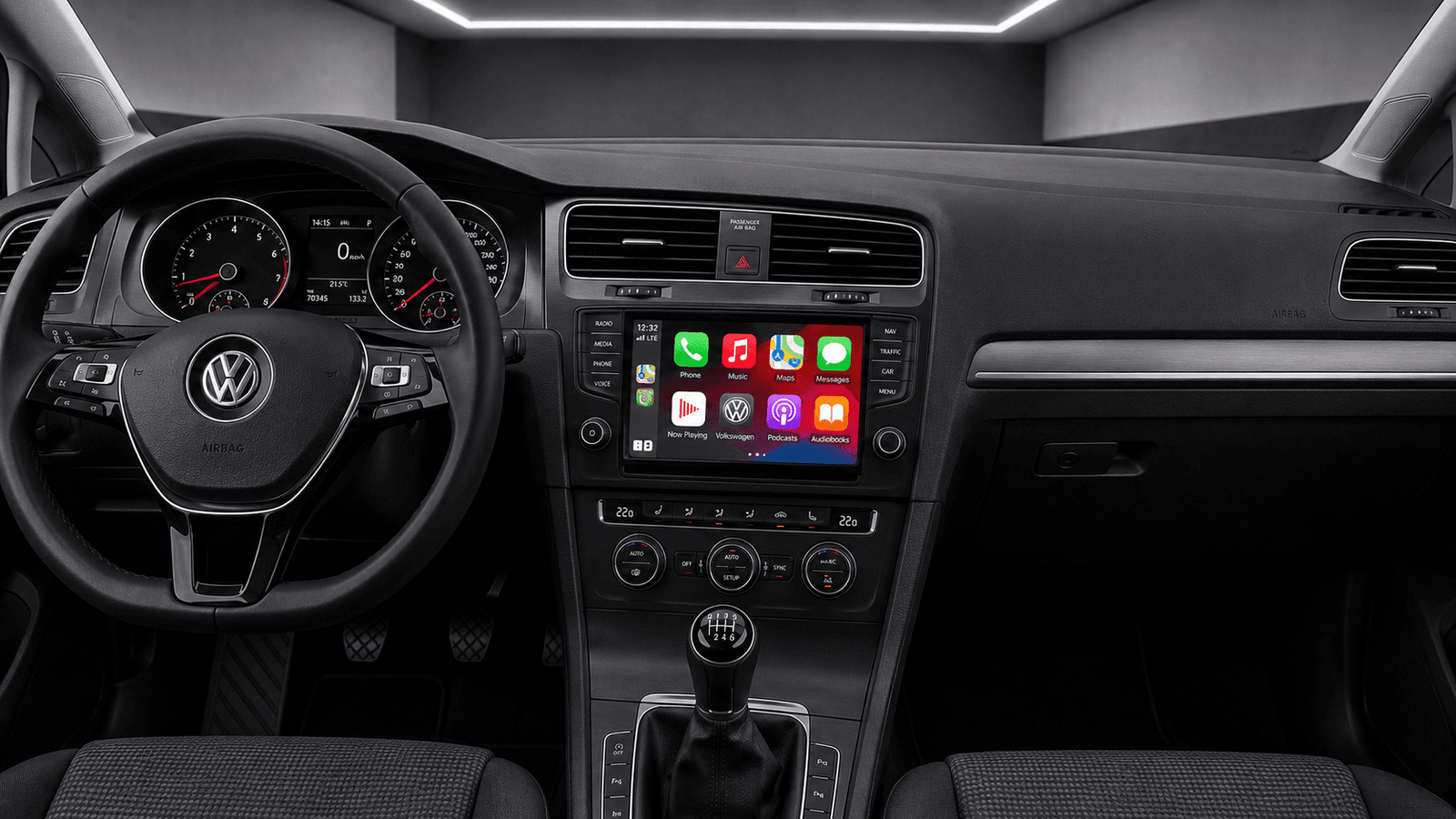 Apple-CarPlay & Android-Auto für VW Golf 7 (Nachrüstung)
