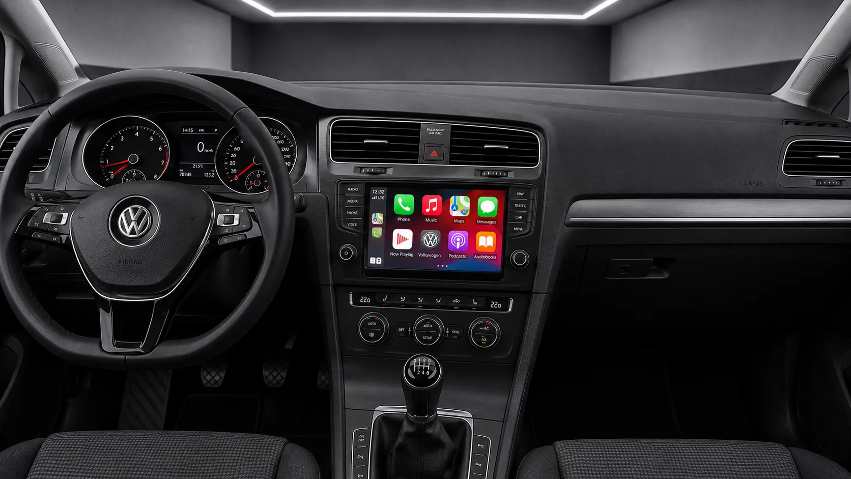 Apple-CarPlay & Android-Auto für VW Golf 7 (Nachrüstung)