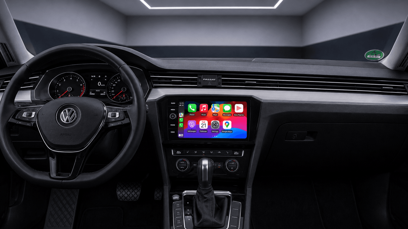 Apple-CarPlay & Android-Auto für VW Passat B8 (Nachrüstung)
