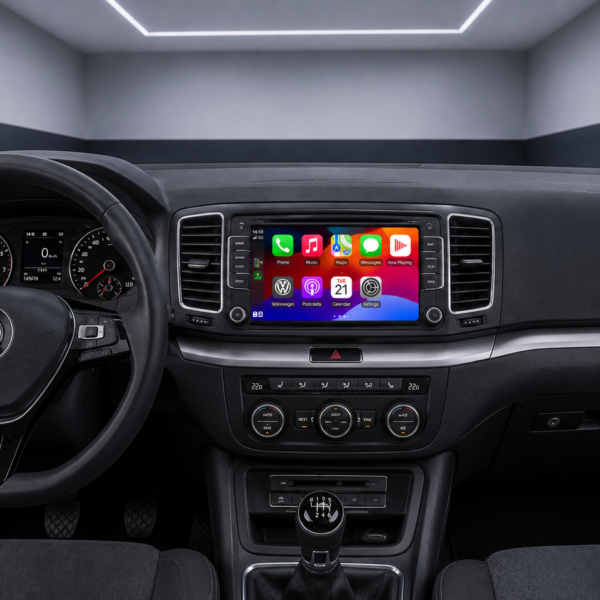 Apple-CarPlay & Android-Auto für VW Sharan II (7N) (Nachrüstung)