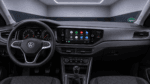 Apple CarPlay und Android Auto auf dem Fahrzeugdisplay im VW Taigo CS Innenraum