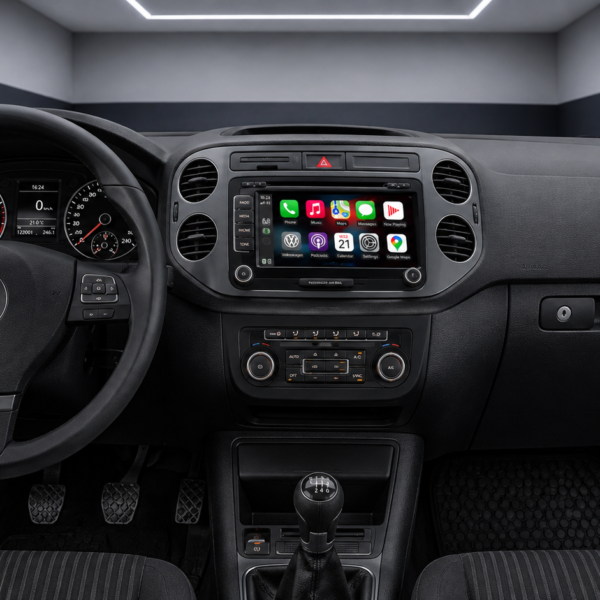 Apple-CarPlay & Android-Auto für VW Tiguan I (5N) (Nachrüstung)