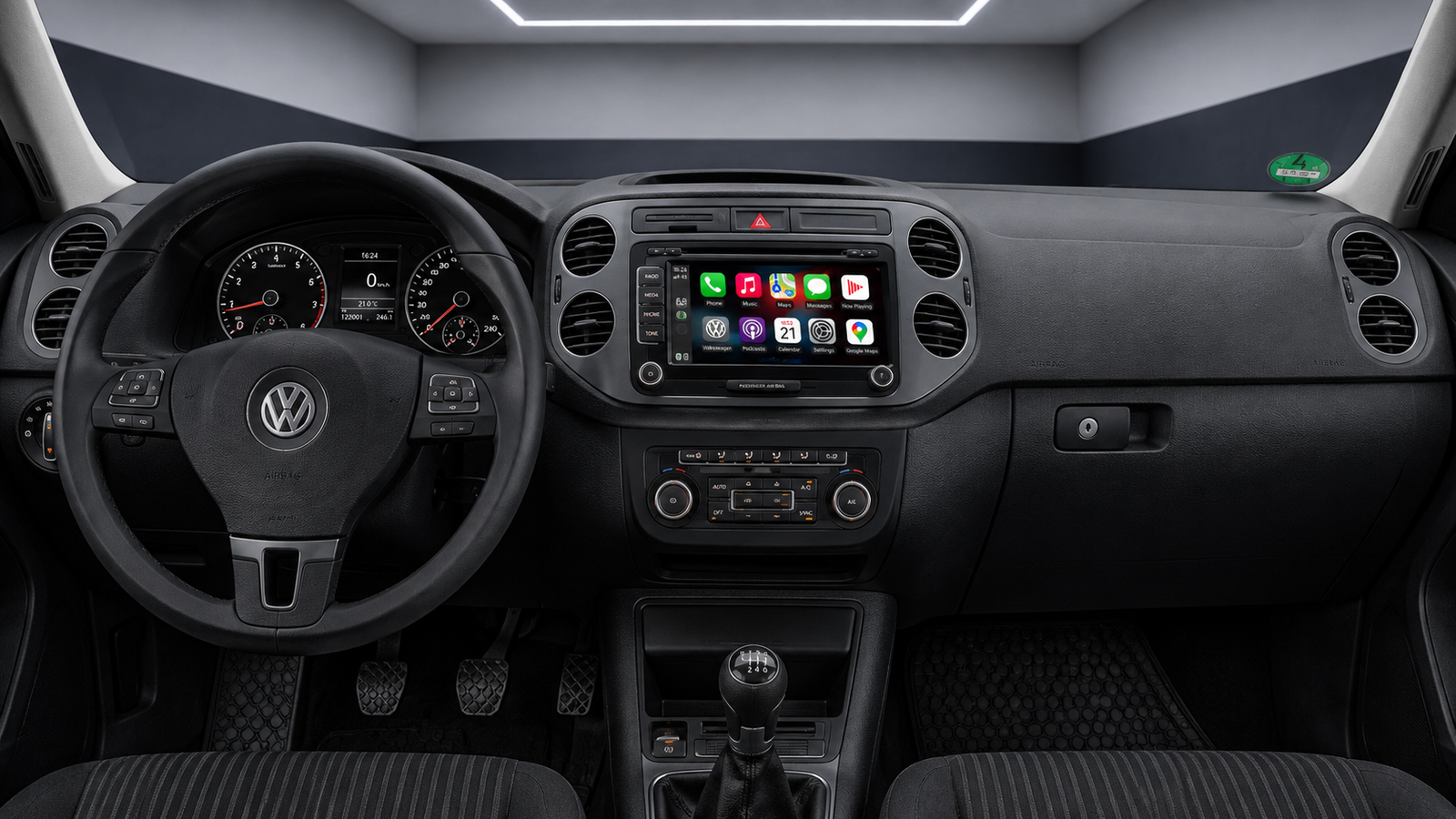 Apple-CarPlay & Android-Auto für VW Tiguan I (5N) (Nachrüstung)