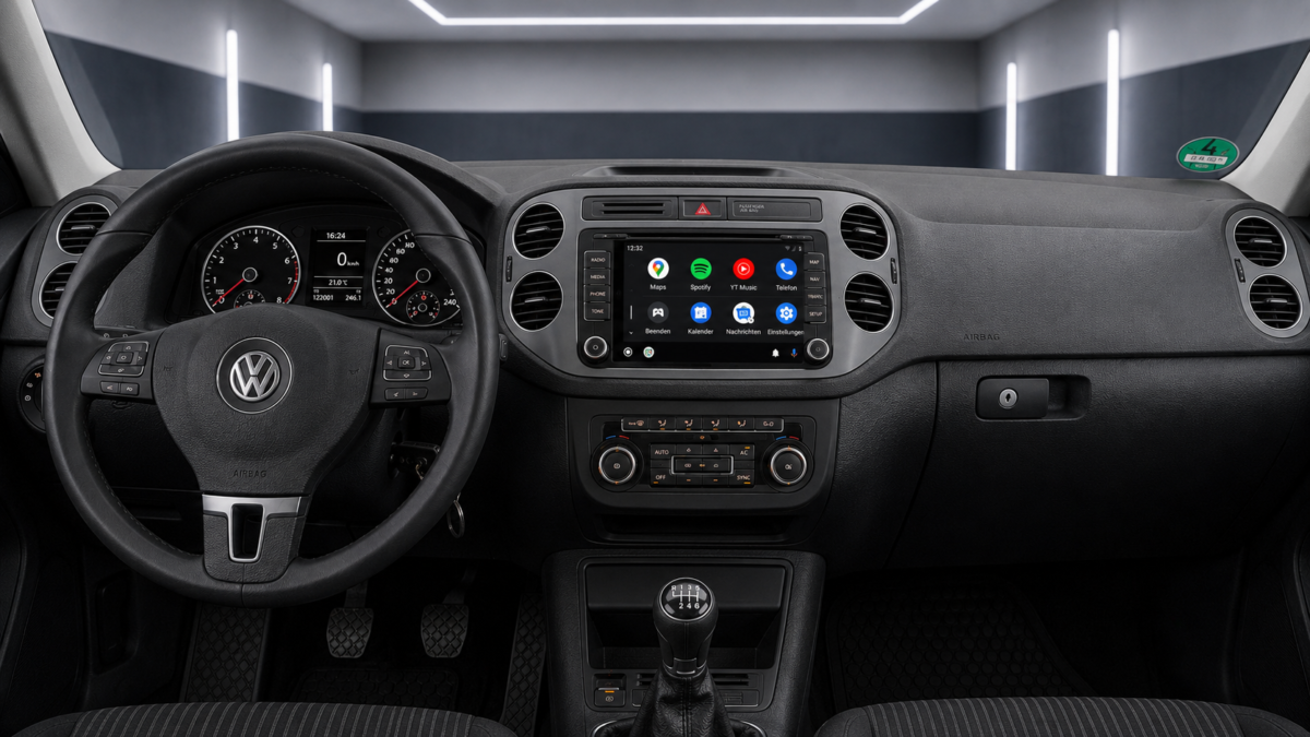 Apple-CarPlay & Android-Auto für VW Tiguan I (5N) (Nachrüstung) – Ansicht 2
