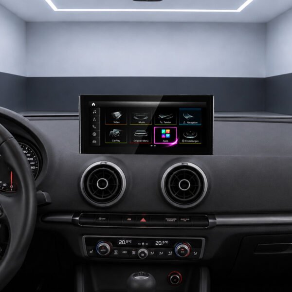 Android-Navigation (+ Apple-CarPlay) Touch für Audi A3 S3 RS3 8V (inkl. Einbau) – Ansicht 2