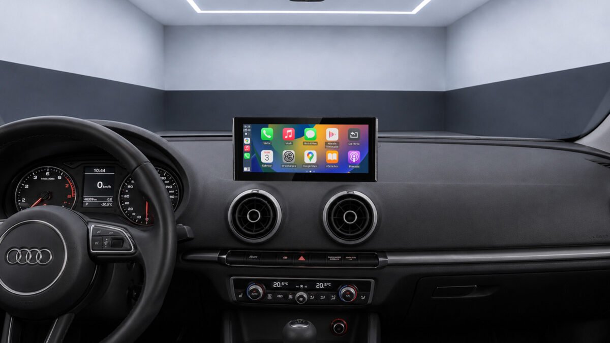 Android-Navigation (+ Apple-CarPlay) Touch für Audi A3 S3 RS3 8V (inkl. Einbau) – Ansicht 4
