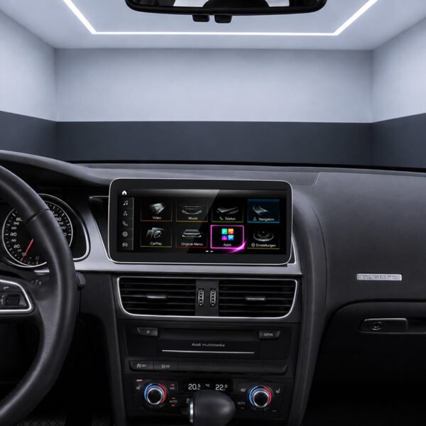 Android-Navigation (+ Apple-CarPlay) Touch für Audi A4 S4 RS4 B8 (inkl. Einbau) – Ansicht 2