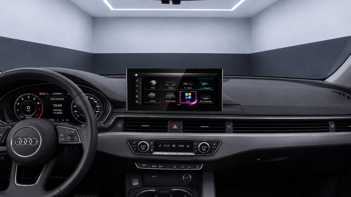 Android-Navigation (+ Apple-CarPlay) Touch für Audi A5 S5 RS5 B9 F5 (inkl. Einbau) – Ansicht 2
