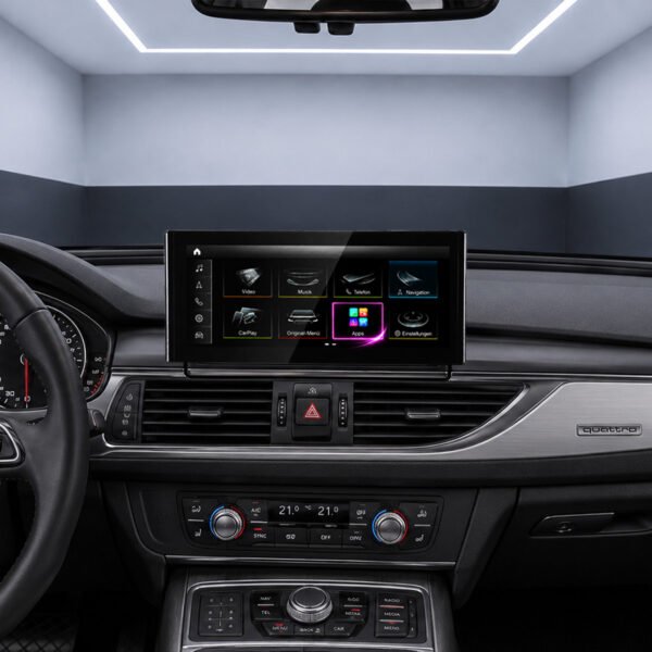 Android-Navigation (+ Apple-CarPlay) Touch für Audi A7 S7 RS7 4G C7 (inkl. Einbau) – Ansicht 2