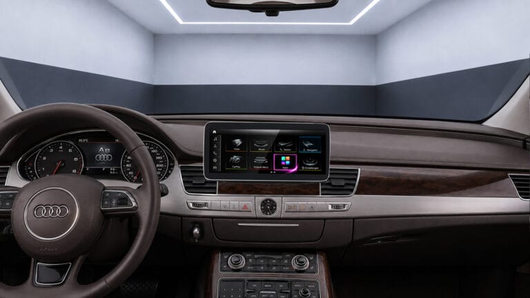 Android-Navigation (+ Apple-CarPlay) Touch für Audi A8 S8 D4 (inkl. Einbau)