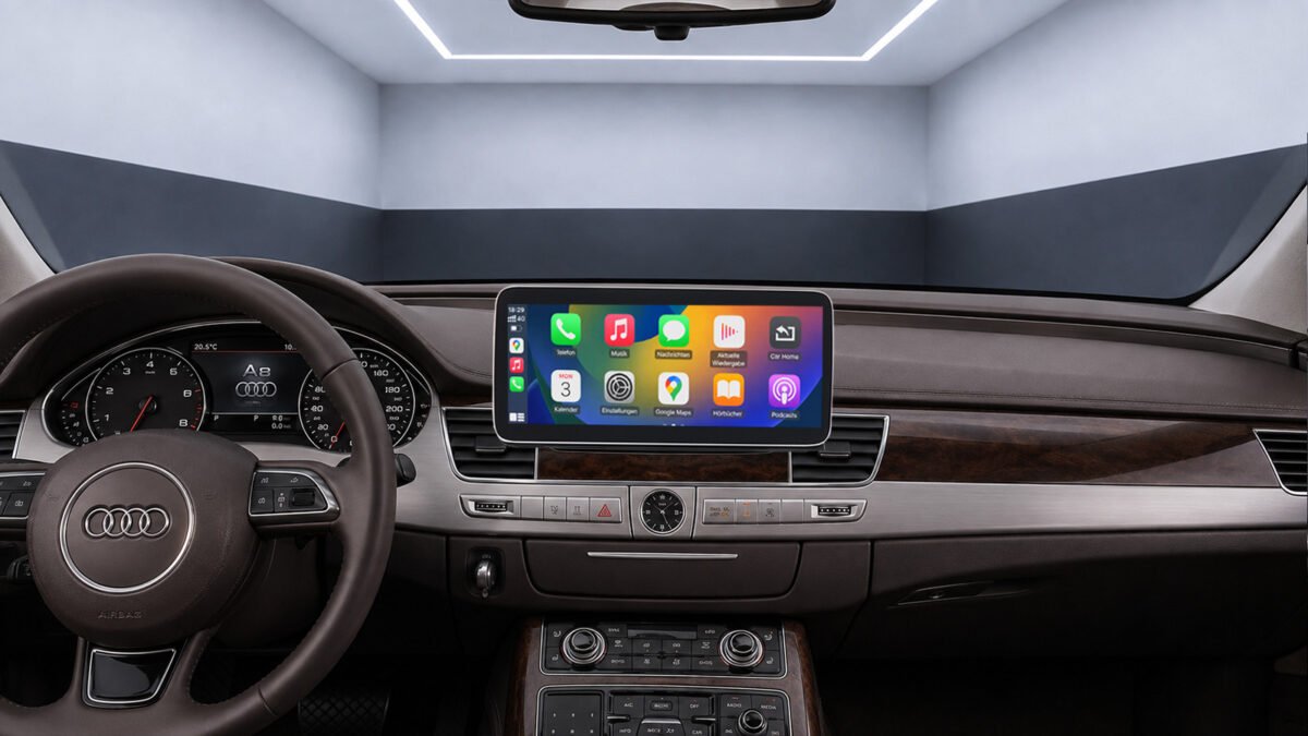 Android-Navigation (+ Apple-CarPlay) Touch für Audi A8 S8 D4 (inkl. Einbau) – Ansicht 2