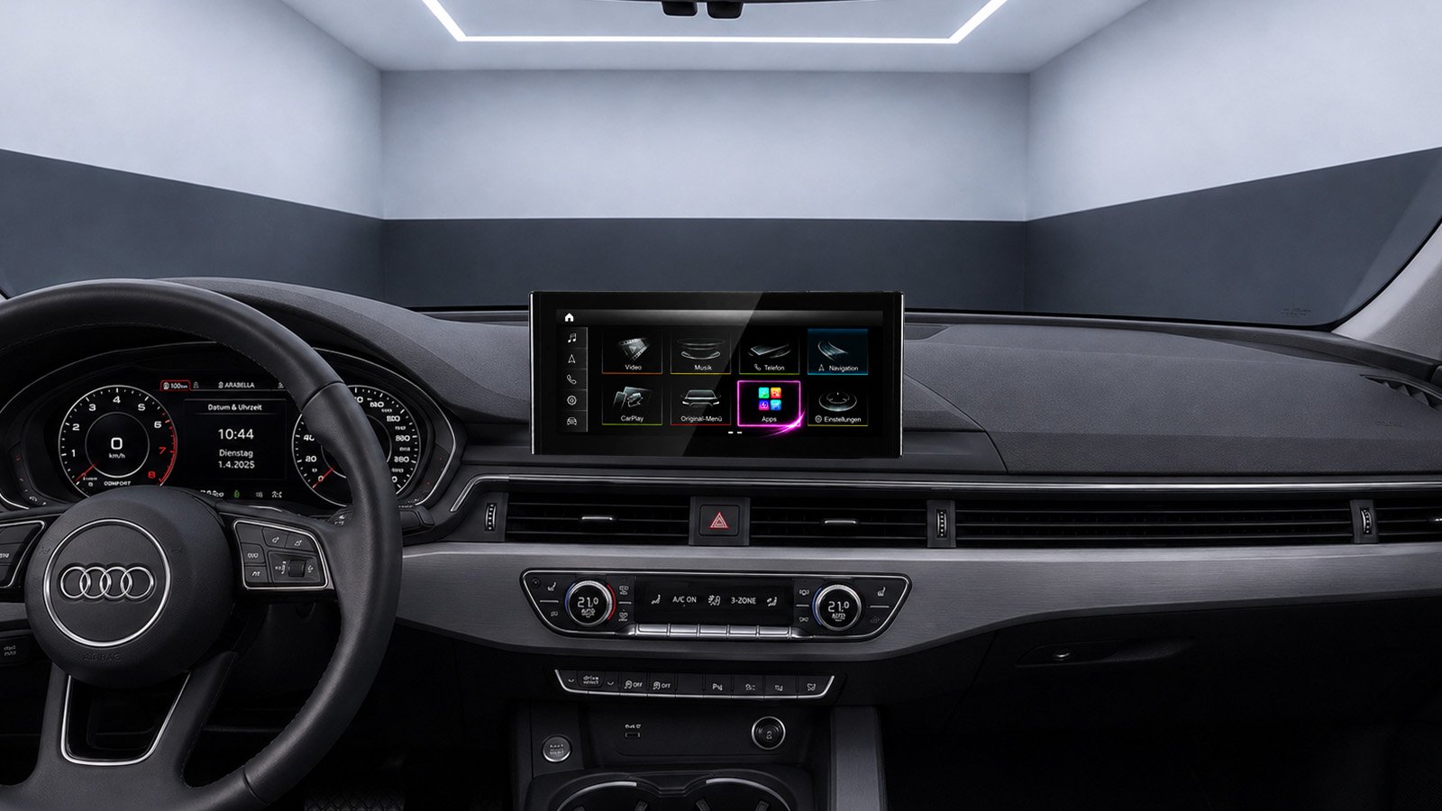 Audi Android Navigation 10,25 Zoll Touch Display