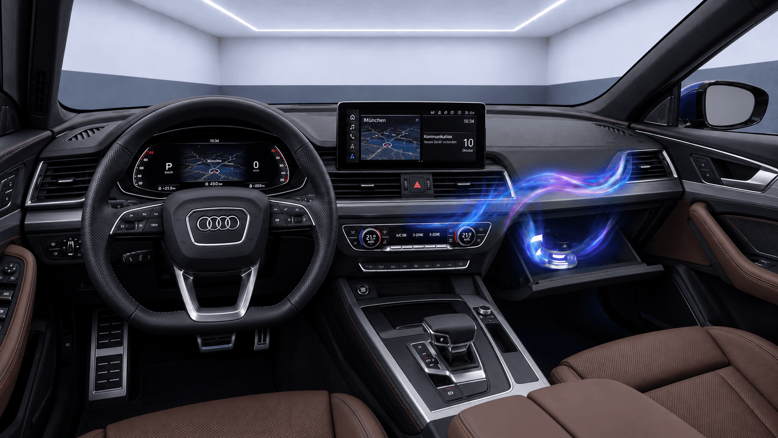 Automatisches AIR-BALANCE Duftsystem und Innenraumbeduftung im Fahrzeug