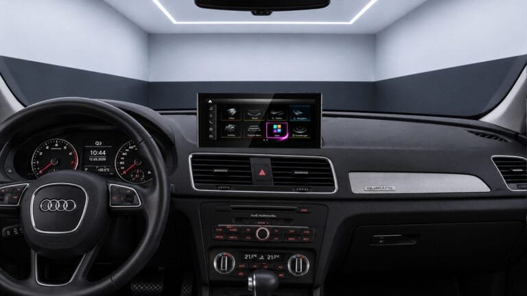 Android-Navigation (+ Apple-CarPlay) Touch für Audi Q3 8U (inkl. Einbau)