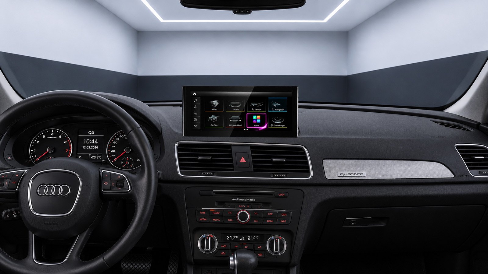 audi_q3_sq3_8u_android_navigation_apple_carplay_touch_display_10.25_12.5_rückfahrkamera_carhex_nachrüstung_1 Android-Navigation (+ Apple-CarPlay) Touch für Audi Q3 8U (inkl. Einbau)