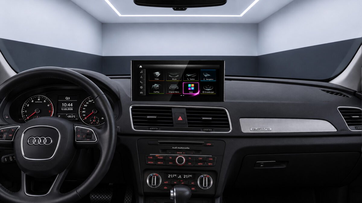 Android-Navigation (+ Apple-CarPlay) Touch für Audi Q3 8U (inkl. Einbau) – Ansicht 4