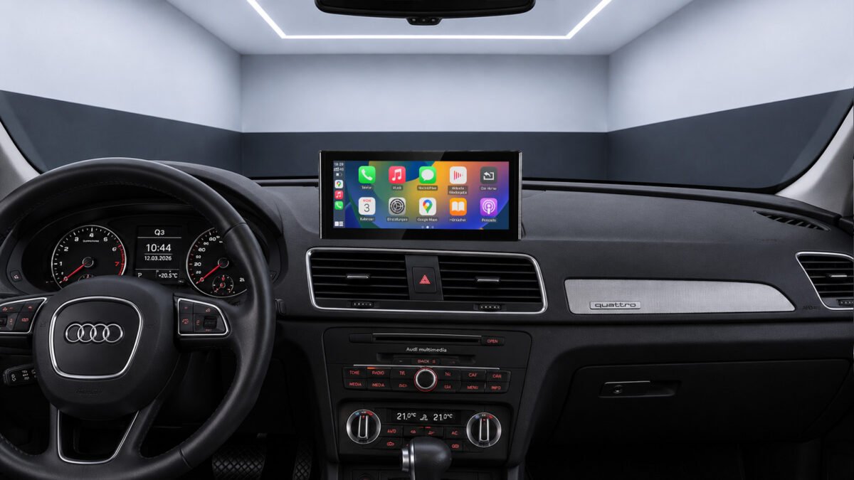 Android-Navigation (+ Apple-CarPlay) Touch für Audi Q3 8U (inkl. Einbau) – Ansicht 2