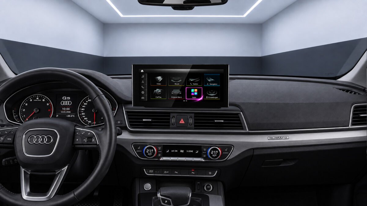 Android-Navigation (+ Apple-CarPlay) Touch für Audi Q5 SQ5 FY (inkl. Einbau) – Ansicht 4