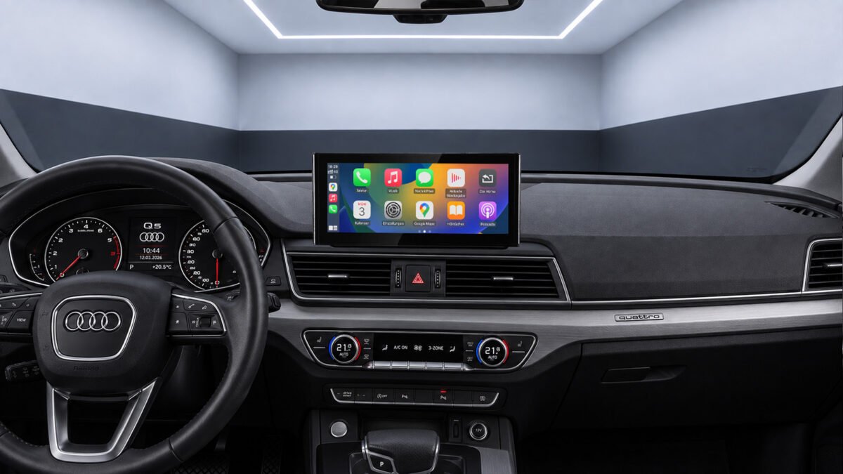 Android-Navigation (+ Apple-CarPlay) Touch für Audi Q5 SQ5 FY (inkl. Einbau) – Ansicht 2